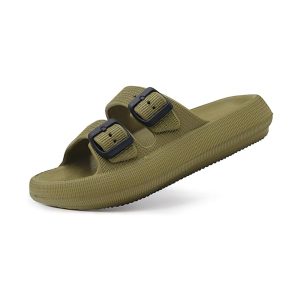 Comfortable Adjustable EVA Slippers-Green