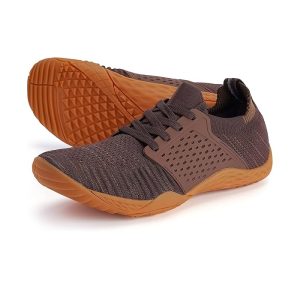 High-Performance Running Shoes-Brown and Orange