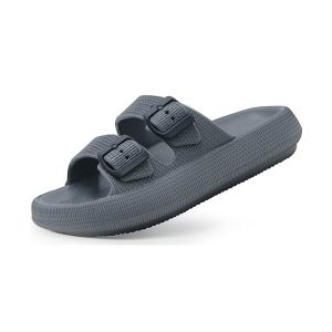 Comfortable Adjustable EVA Slippers - Gray