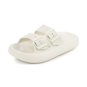 Comfortable Adjustable EVA Slippers - White