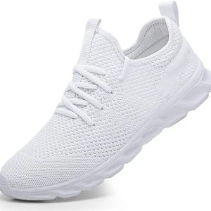 Super Breathable Casual Sneakers - White